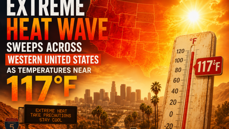 Extreme Heat Wave Sweeps Across Western United States as Temperatures Near 117°F